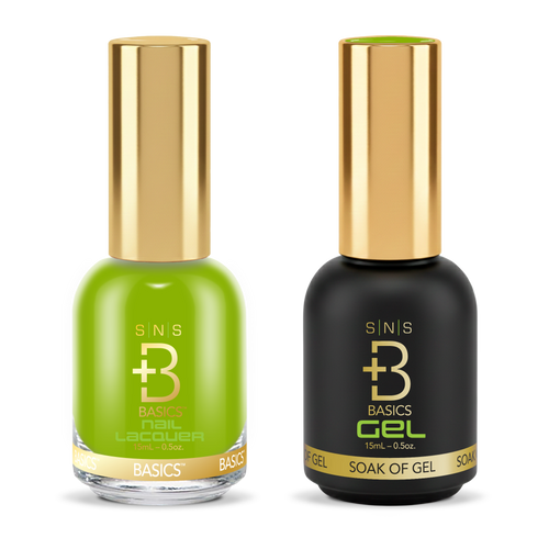 SNS Pro - Yellow Green Book Collection - Gel & Lacquer Duo - #023