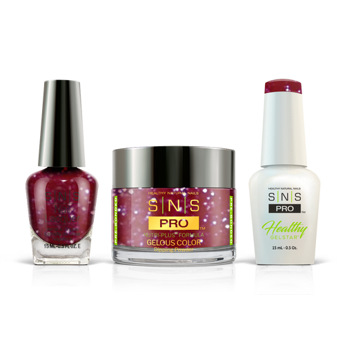 SNS Pro - Burgundy Book Collection - 3in1 - #061