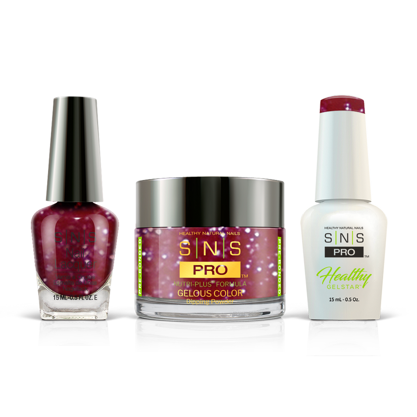 SNS Pro - Burgundy Book Collection - 3in1 - #061
