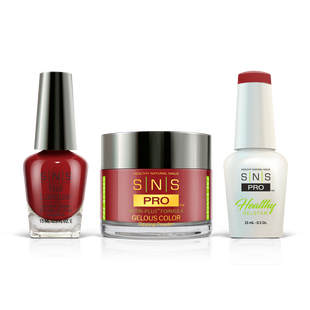 SNS Pro - Burgundy Book Collection - 3in1 - #045