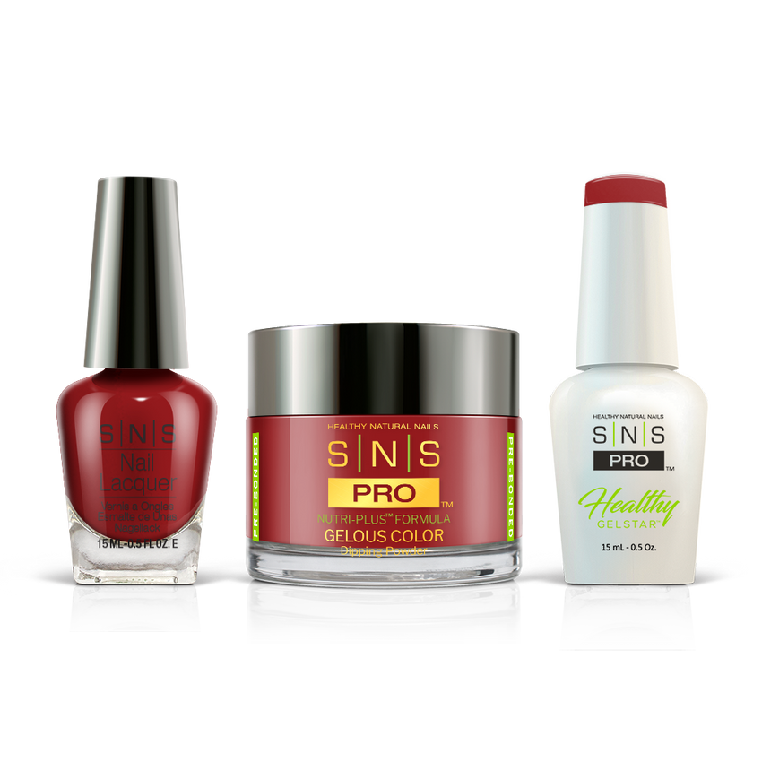 SNS Pro - Burgundy Book Collection - 3in1 - #045