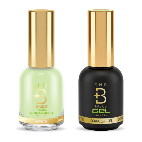 SNS Pro - Yellow Green Book Collection - Gel & Lacquer Duo - #024