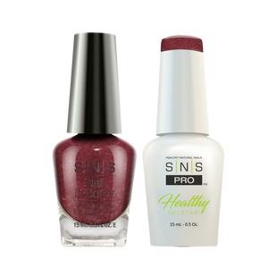 SNS Pro - Burgundy Book Collection - Gel & Lacquer Duo - #064