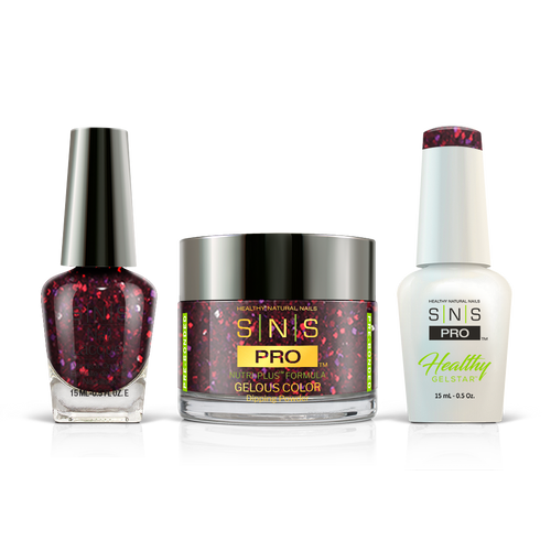 SNS Pro - Burgundy Book Collection - 3in1 - #120