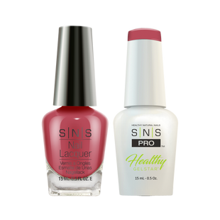 SNS Pro - Burgundy Book Collection - Gel & Lacquer Duo - #043