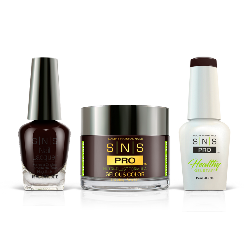 SNS Pro - Burgundy Book Collection - 3in1 - #130