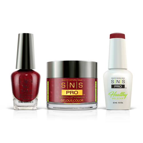 SNS Pro - Burgundy Book Collection - 3in1 - #046