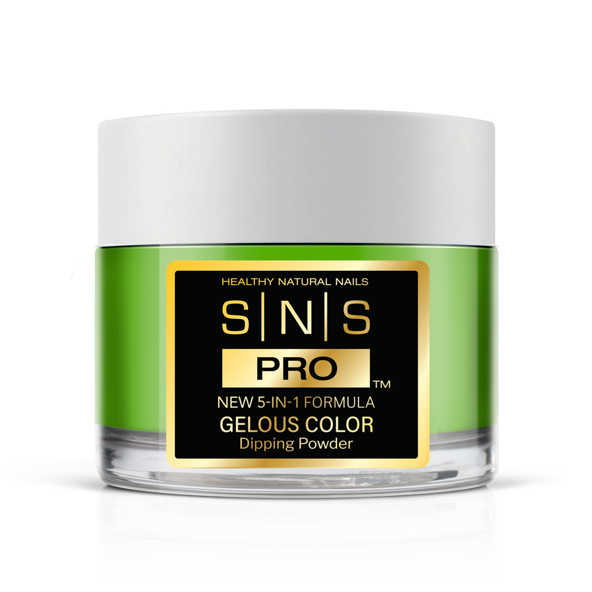 SNS Pro - Yellow Green Book Collection - Dip/Acrylic/No Activator Required Powder Powder - #054