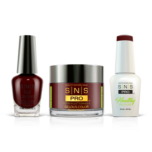 SNS Pro - Burgundy Book Collection - 3in1 - #047