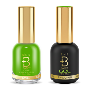 SNS Pro - Yellow Green Book Collection - Gel & Lacquer Duo - #054