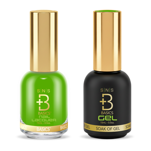 SNS Pro - Yellow Green Book Collection - Gel & Lacquer Duo - #054
