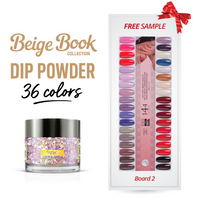 SNS Pro - Beige Book Collection - Dipping Powder - 36  Colors Bundle - Board 2