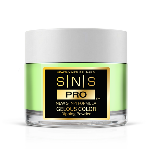 SNS Pro - Yellow Green Book Collection - Dip/Acrylic/No Activator Required Powder Powder - #058