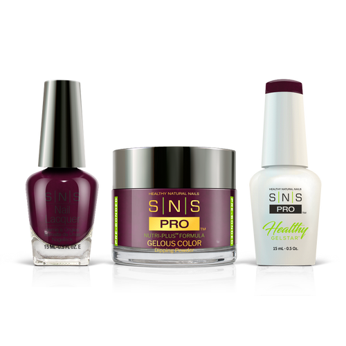 SNS Pro - Burgundy Book Collection - 3in1 - #059