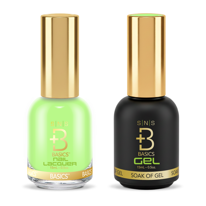 SNS Pro - Yellow Green Book Collection - Gel & Lacquer Duo - #058