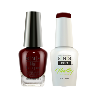 SNS Pro - Burgundy Book Collection - Gel & Lacquer Duo - #047