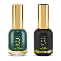 SNS Pro - Yellow Green Book Collection - Gel & Lacquer Duo - #063