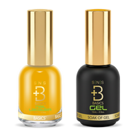 SNS Pro - Yellow Green Book Collection - Gel & Lacquer Duo - #055