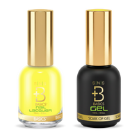 SNS Pro - Yellow Green Book Collection - Gel & Lacquer Duo - #007